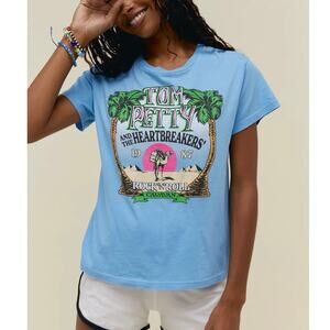 Daydreamer LA Tom Petty Rock N Roll Tee Vintage Blue Sz Medium NWOT